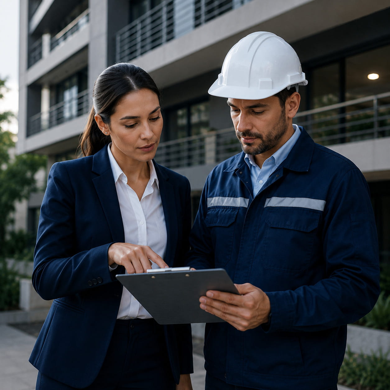 Supervisión y control operativo en edificios y condominios realizada por el equipo profesional de IN HOUSE en Lima.